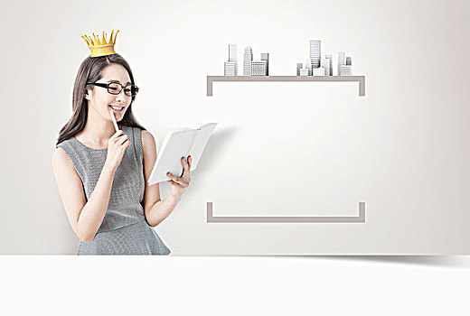 職業(yè)女性,留白,投資