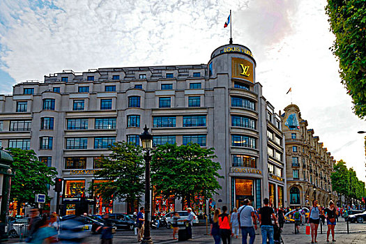 香榭丽舍大街,巴黎,法国