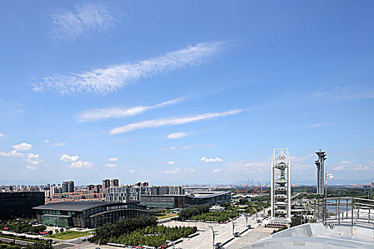 北京奥林匹克公园奥运塔图片