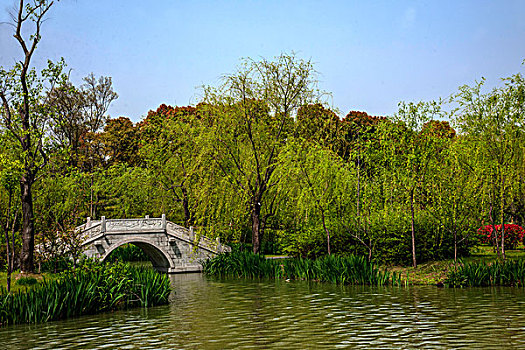 杨州瘦西湖湖上园林