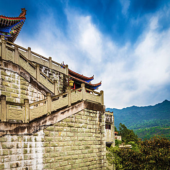 重庆中山古镇少林寺