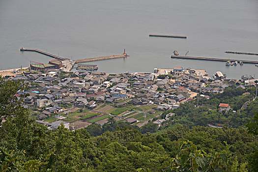 斑点,眺望台,日本