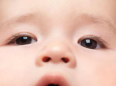 脸,婴儿,棕色眼睛