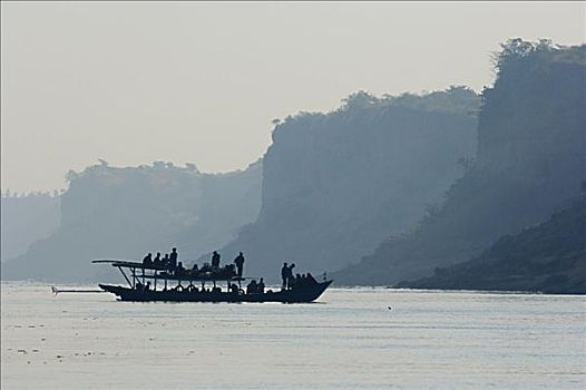 船,伊洛瓦底江,蒲甘,缅甸