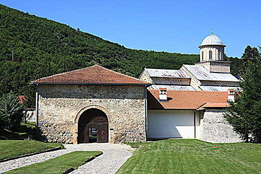 科索沃,塞尔维亚,东正教,寺院
