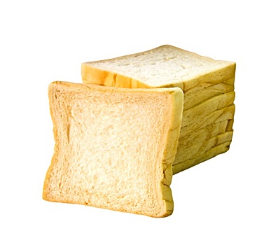 长条面包,隔绝,白色背景,背景