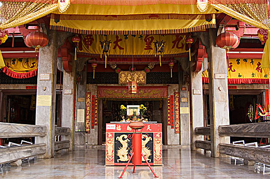 泰国,普吉岛,中国寺庙