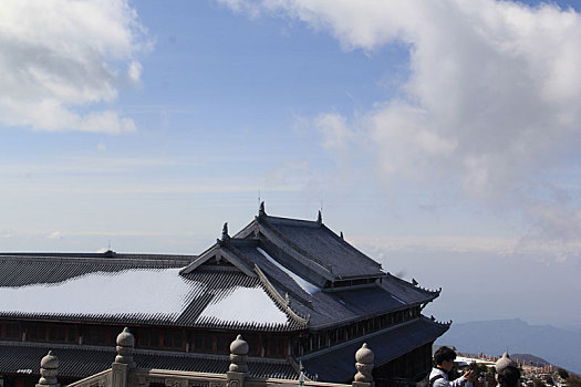 峨眉山,金顶