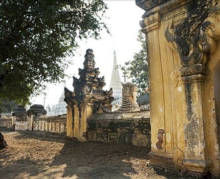 遗址,庙宇,缅甸