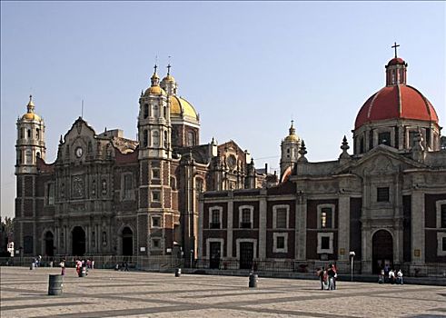 墨西哥,墨西哥城,建筑,老,大教堂