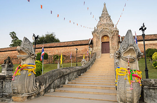 古老,庙宇,寺院,泰国