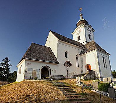 教堂,卡林西亚,奥地利