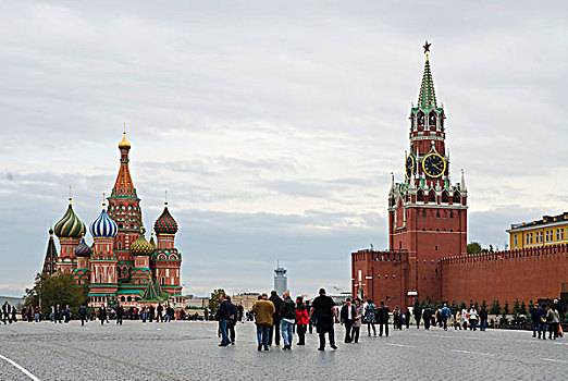 红色,莫斯科,俄罗斯