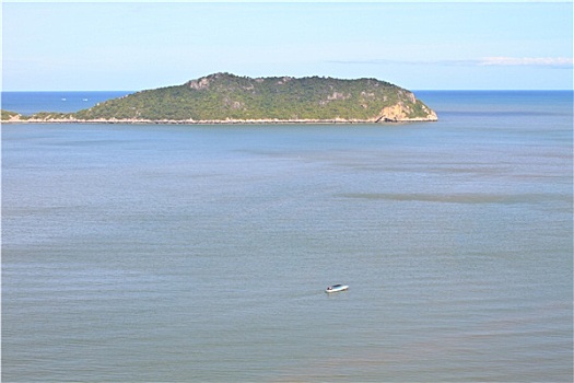 漂亮,热带海岛,海滩,风景