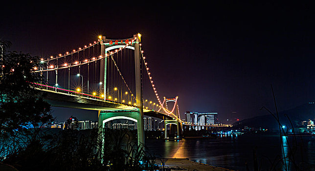 厦门海沧大桥夜景