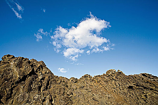 熔岩原,雷克雅奈斯,半岛,冰岛