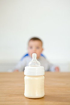 奶瓶,前景,背景