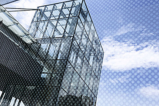 仰视,写字楼,户外