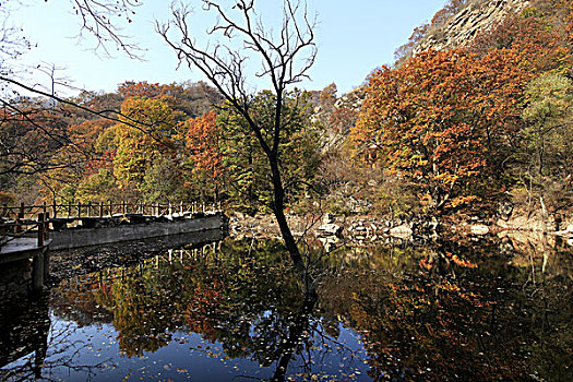 天津蓟县,梨木台风景区,古长城,秋色,风景区,旅游区