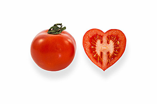 西红柿,心形