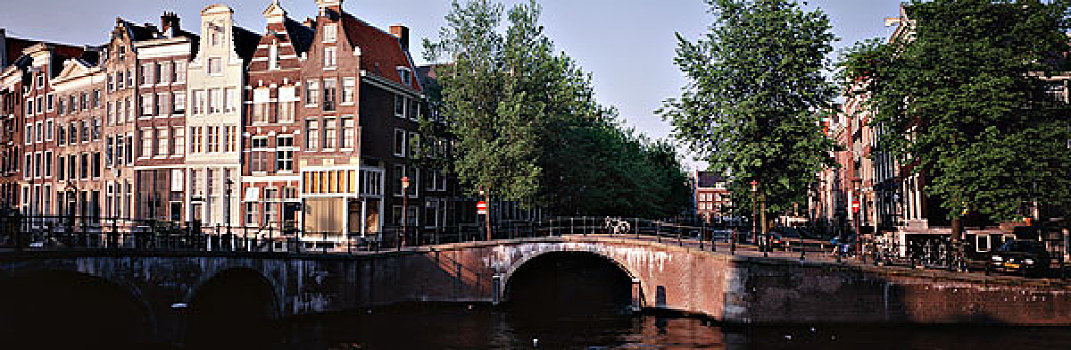 荷兰,北荷兰,阿姆斯特丹,运河,大幅,尺寸
