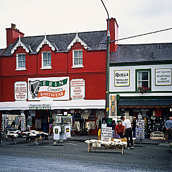 乡野,针织品,商店,凯瑞郡,爱尔兰