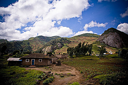 房子,卢旺达,非洲