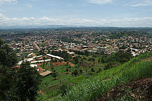 城市,喀麦隆,非洲