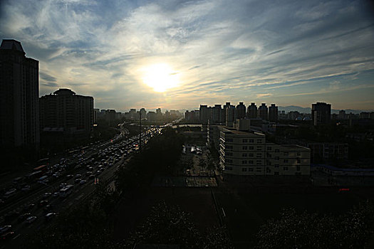 北京夕阳