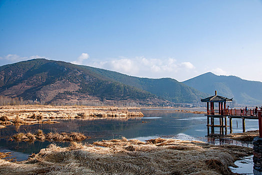 四川省凉山州泸沽湖草海