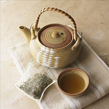静物,日本,茶壶,茶