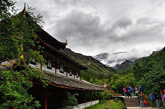 四川省黄龙风景区黄龙寺