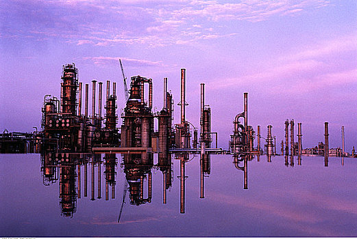 石油,天然气,精炼厂,靠近,里约热内卢,巴西
