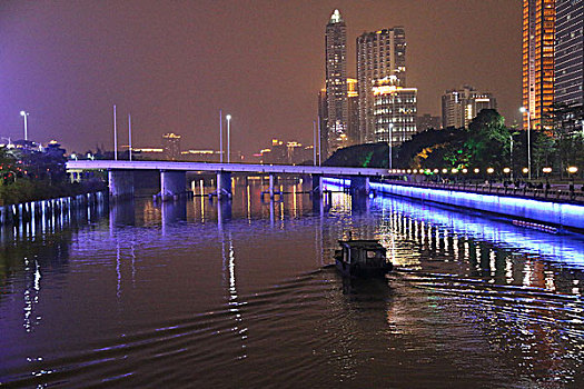 珠江新城夜景