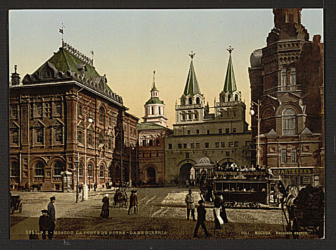 大门,莫斯科,19世纪90年代