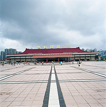 广东省珠海市拱北口岸广场