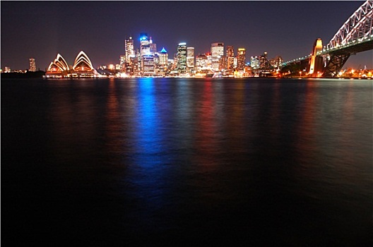悉尼,夜晚