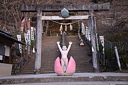 斑点,神祠,日本