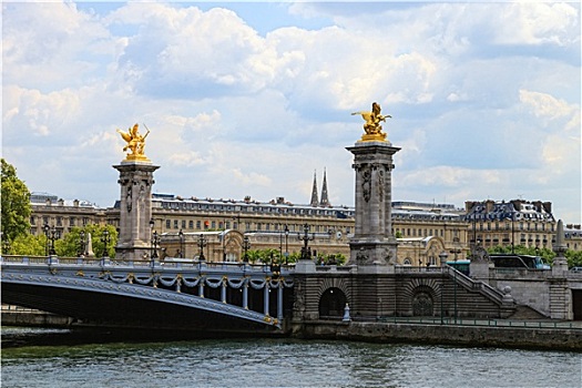 亚历山大三世桥,巴黎,法国