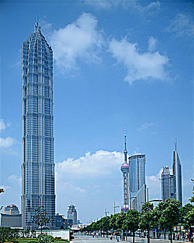 金茂大厦,浦东,上海,中国
