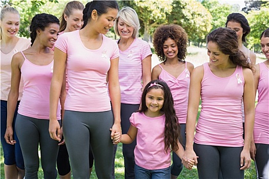 群体,女性,支持,乳腺癌,活动