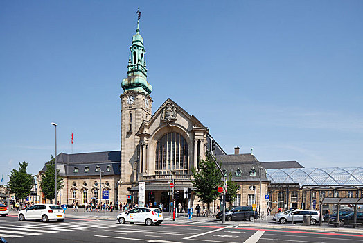 中央车站,卢森堡,城市,欧洲