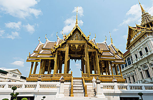 亭子,正面,大皇宫,住宅,国王,泰国,曼谷,亚洲