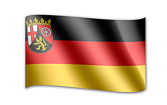 盾徽,莱茵兰普法尔茨州,德国