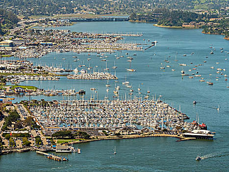 码头,帆船,旧金山湾,区域,美国,加利福尼亚