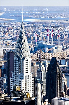 克莱斯勒大厦,曼哈顿,纽约,美国