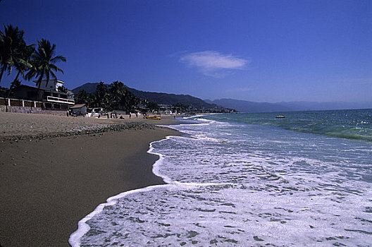 墨西哥,波多黎各,海滩风景