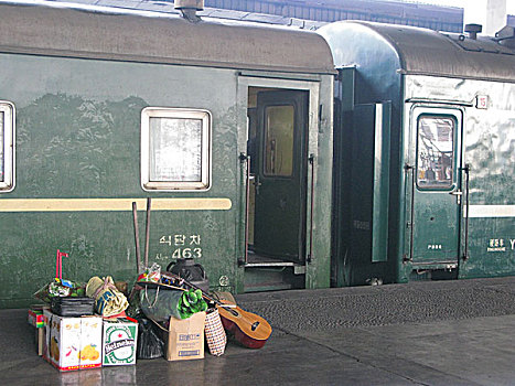 火车,绿皮车