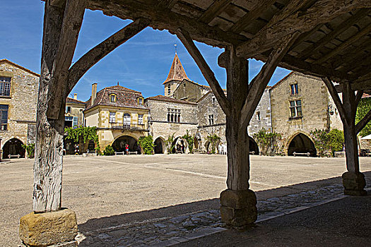 中世纪,中心,蒙帕济耶,法国