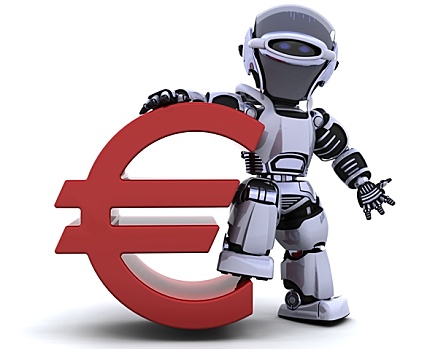 机器人,欧元符号